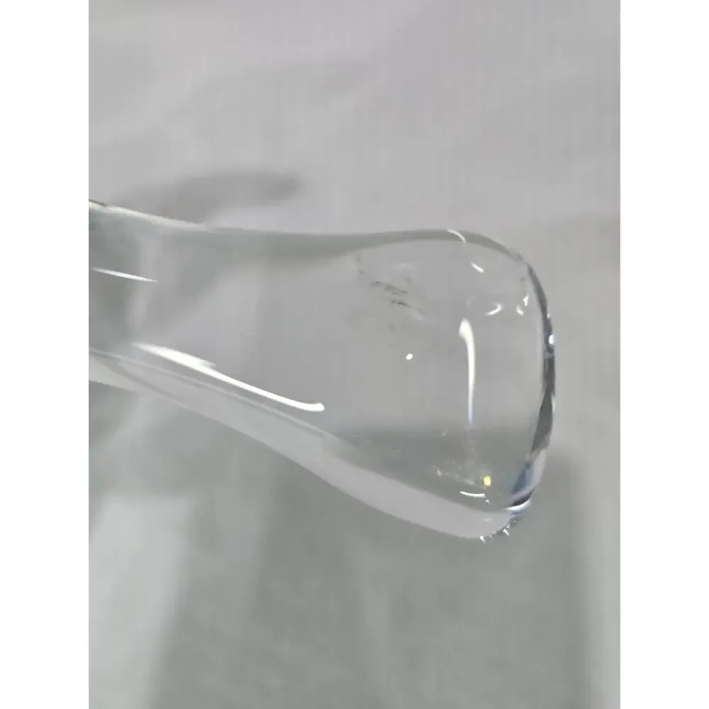 Vintage Princess House French Crystal Bird Dove Dish Clear Glass 8